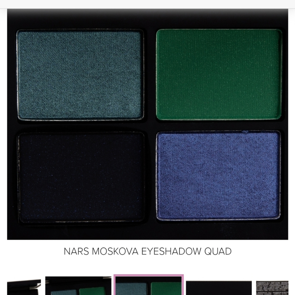 NWT Nars quad eyeshadow in Moskova